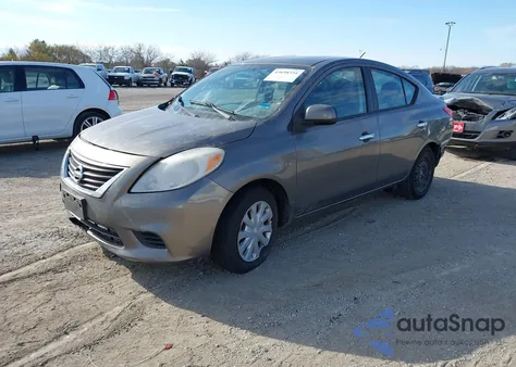 2013 Nissan Versa 1.6 Sv из США, поврежденный, VIN 3N1CN7AP4DL886855